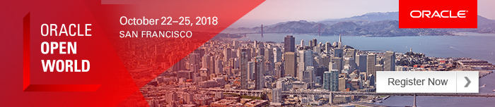 Oracle OpenWorld 2018